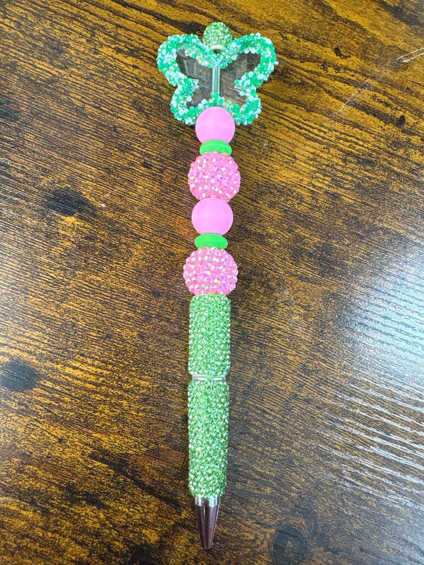Green Butterfly Pen