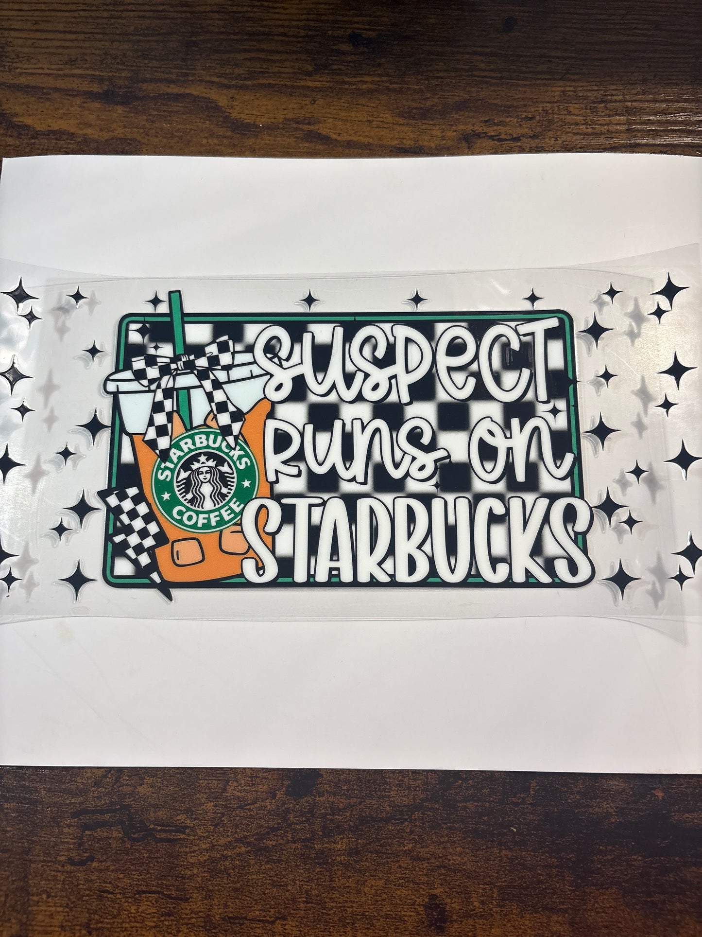 Suspect Runs on Starbs