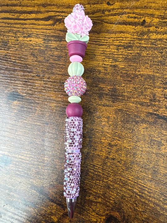 Pink Flower Pen