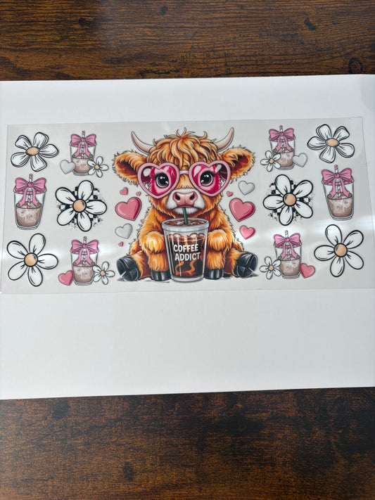 Cow Coffee Addict