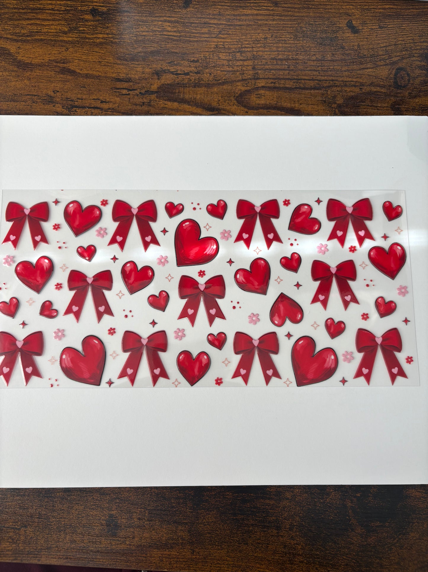 Red Bows &  Hearts