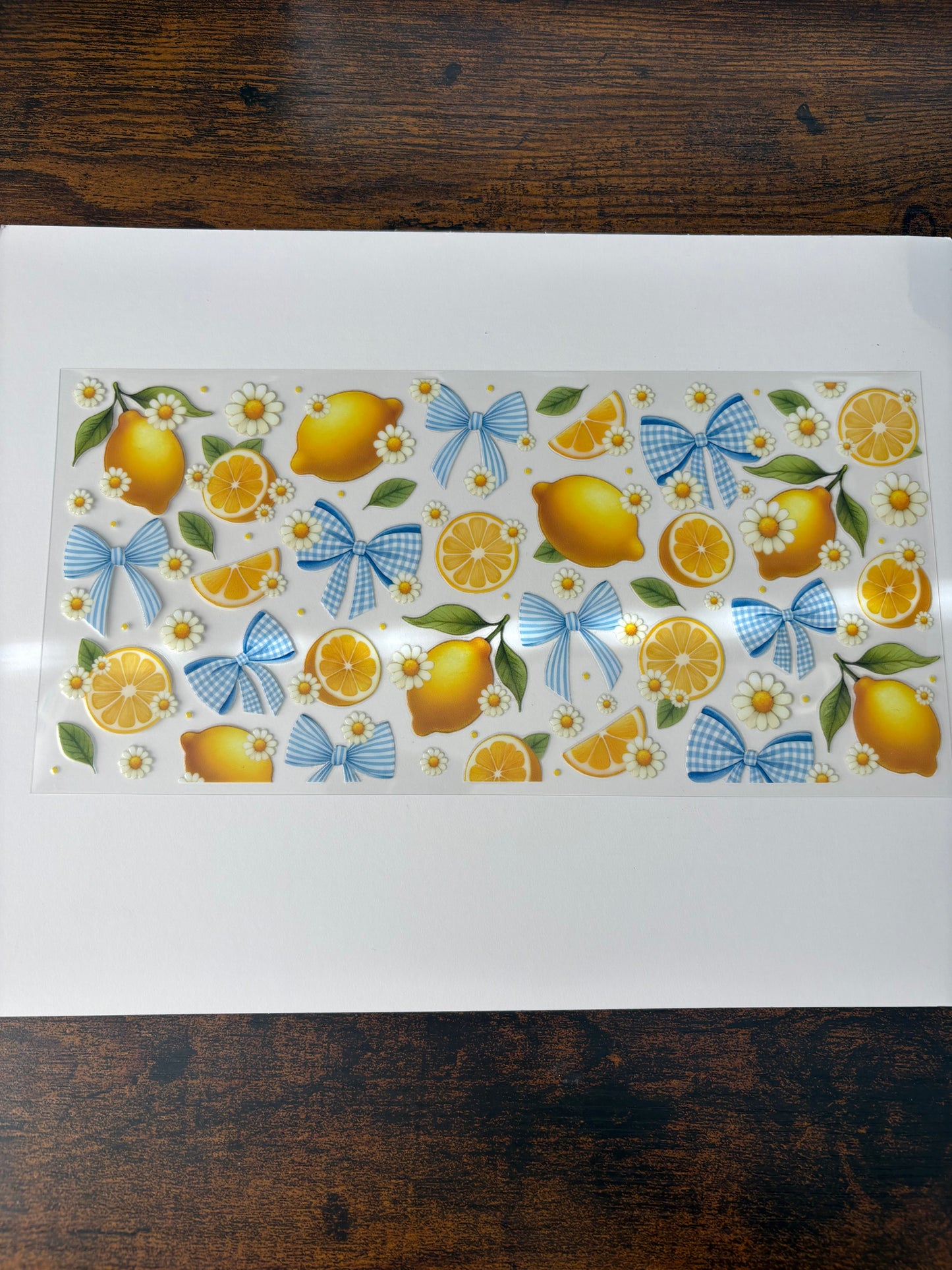 Lemon w/ Blue Bow