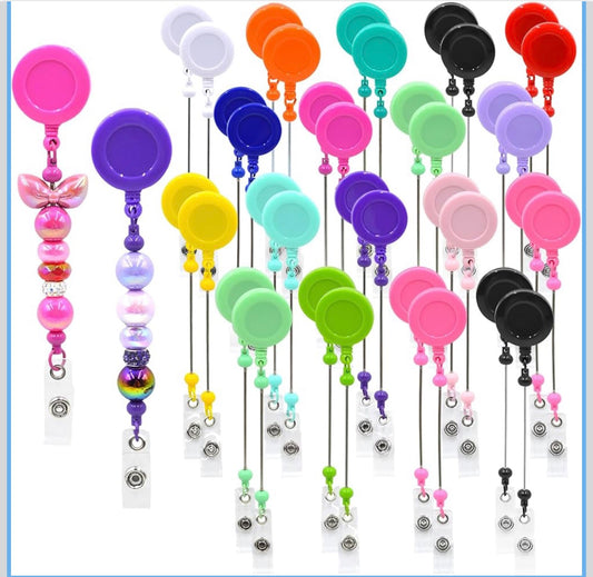 Beaded Badge Reels