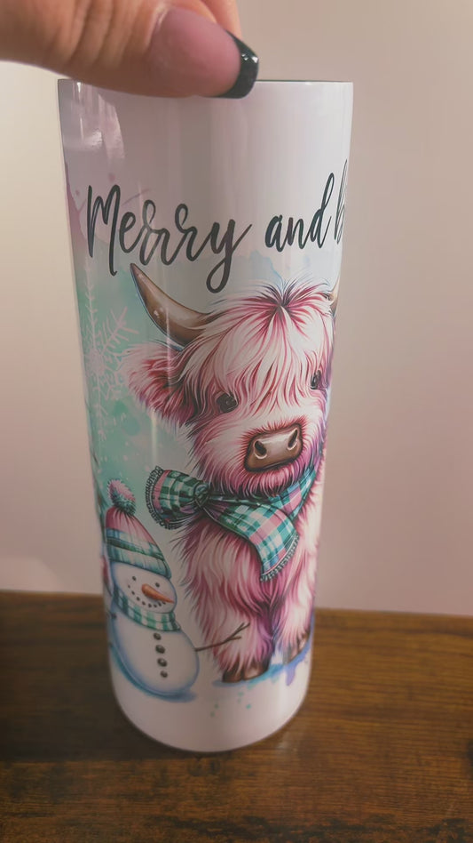 Merry Bright Cow